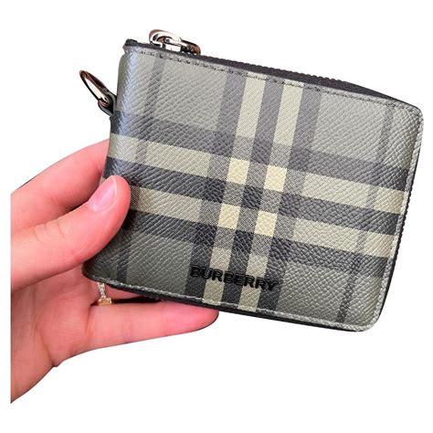 burberry women's card holder|small burberry wallet for women.